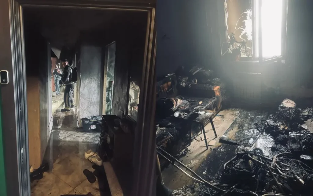 В Брянске заживо сгорел инвалид I группы