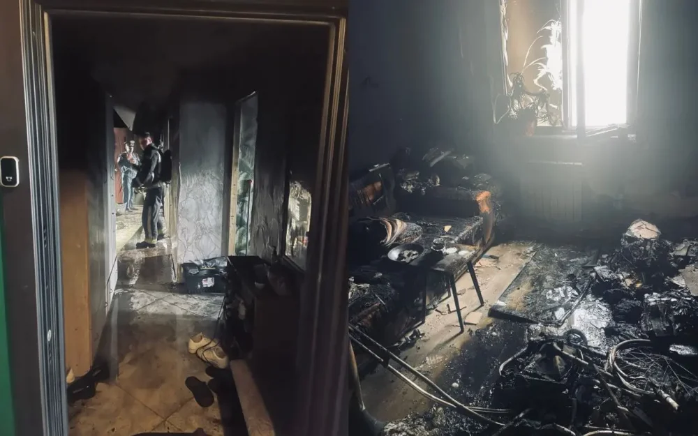 В Брянске заживо сгорел инвалид I группы