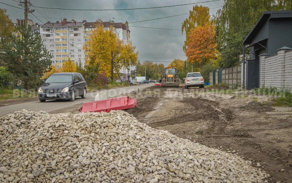 В Брянске на улице Куйбышева появятся новые фонари и дорожная разметка