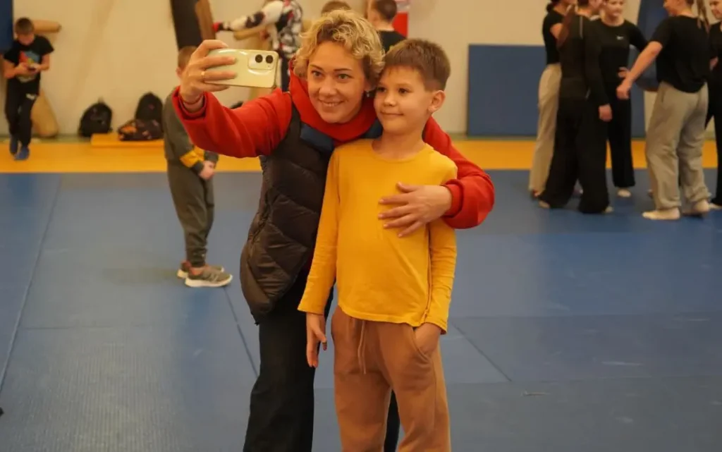 В Брянскую область приехала легендарная биатлонистка Ольга Зайцева