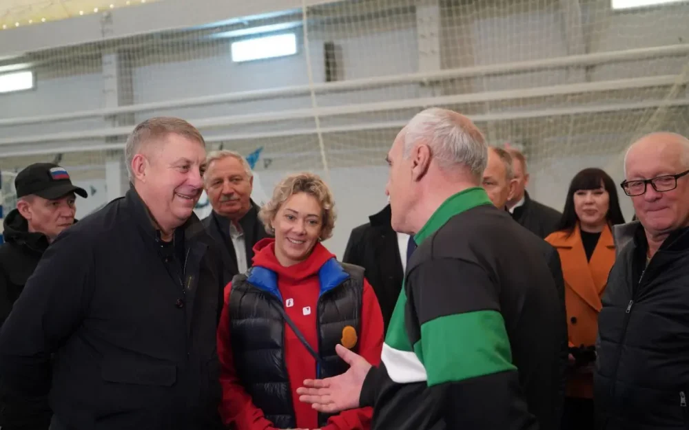 В Брянскую область приехала легендарная биатлонистка Ольга Зайцева