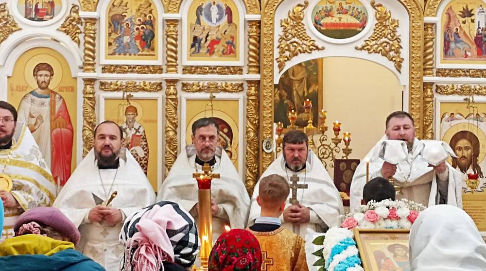 Храм во имя Архистратига Михаила поселка Кокоревка Суземского благочиния отметил престольный праздник