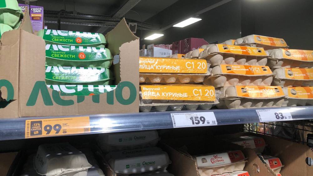 Брянские паникеры приуныли из-за цен на яйца