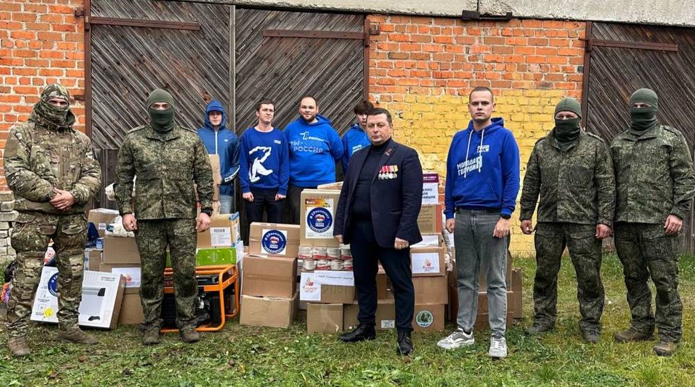 Тепло от Брянщины: единороссы доставили гуманитарную помощь защитникам Отечества