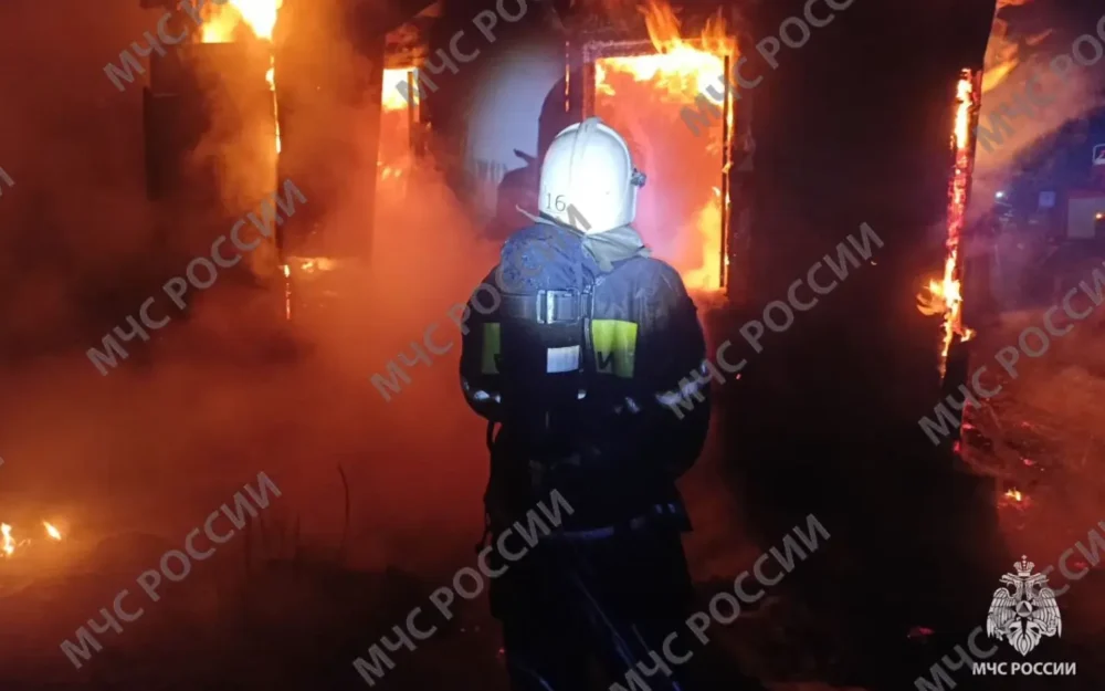 Страшный пожар под Брянском унес жизни 5-летнего мальчика и 46-летнего мужчины