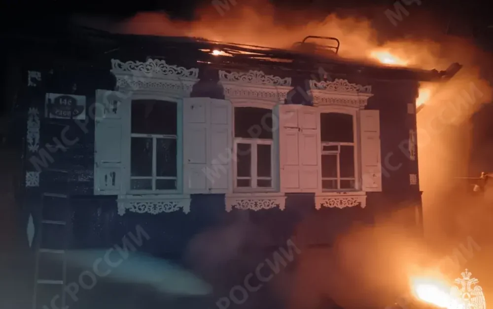 В Злынке Брянской области в ходе пожара погибли два человека