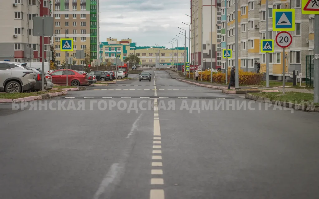 В Брянске подошел к завершению капитальный ремонт улицы Строкина