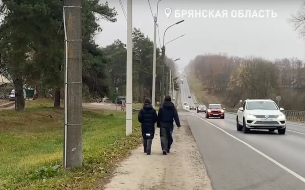 Брянская прокуратура проверит опасную школьную дорогу вдоль федеральной трассы