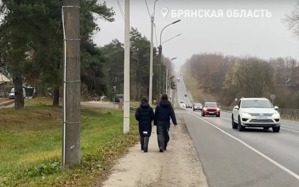 Брянская прокуратура проверит опасную школьную дорогу вдоль федеральной трассы