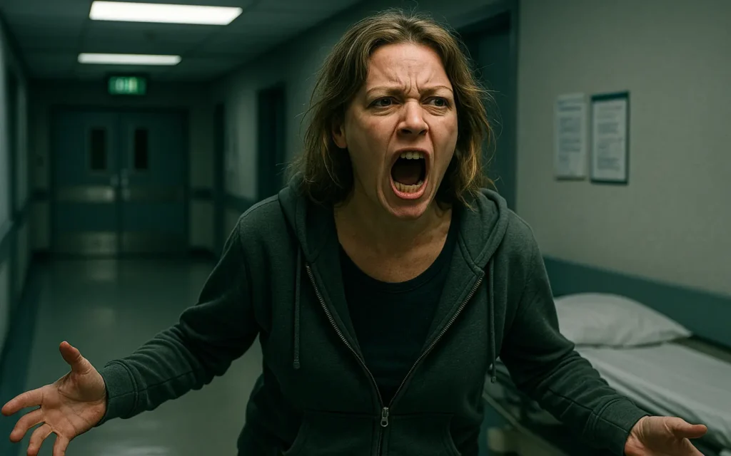 В Брянской области арестовали матерившуюся в больнице буйную женщину