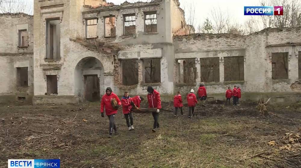 В сахарном брянском поселке открыли лицо старинной усадьбы княгини