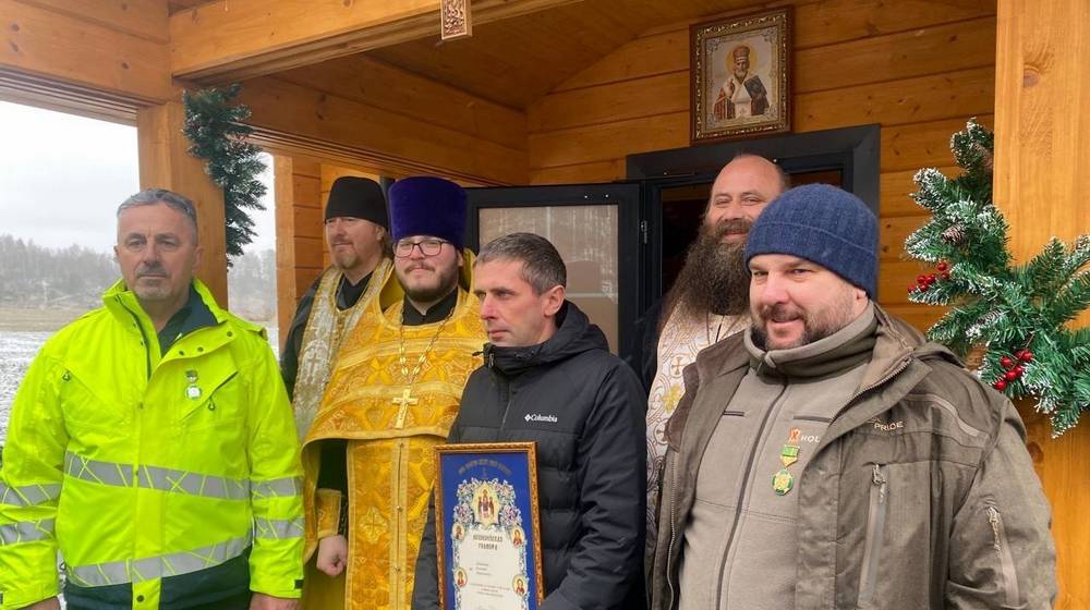 Состоялось освящение источника во имя святителя Николая Чудотворца в селе Партизанском