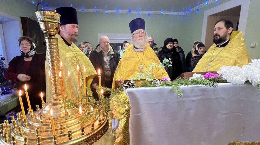 В храме во имя Василия Великого села Брасова совершено соборное богослужение