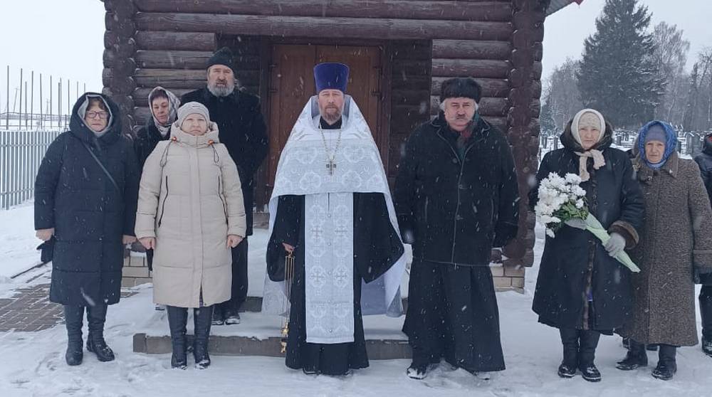 Благочинный Брасовского церковного округа совершил панихиду по старцу Мелетию