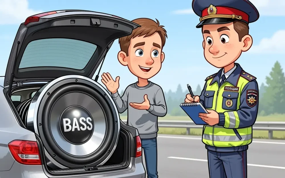 Басы довели до суда: брянский водитель не смог оспорить штраф за сабвуфер