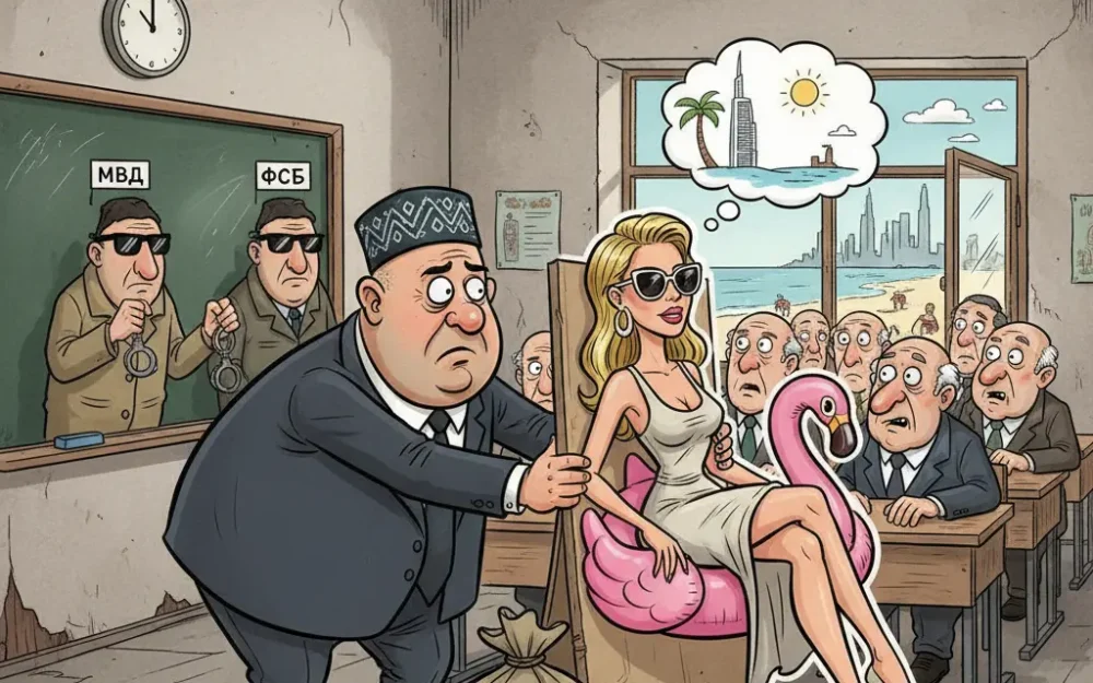 Дистанционка по-кавказски: глава района устроил жену из Дубая школьным психологом в Дагестане