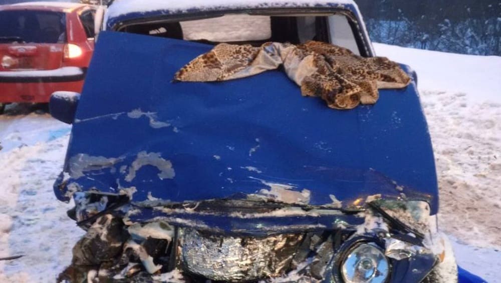 Под Карачевом в ДТП на заснеженной трассе пострадали две женщины