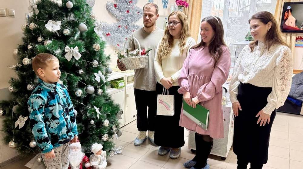 Рождественский визит в Детский онкогематологический центр Брянска