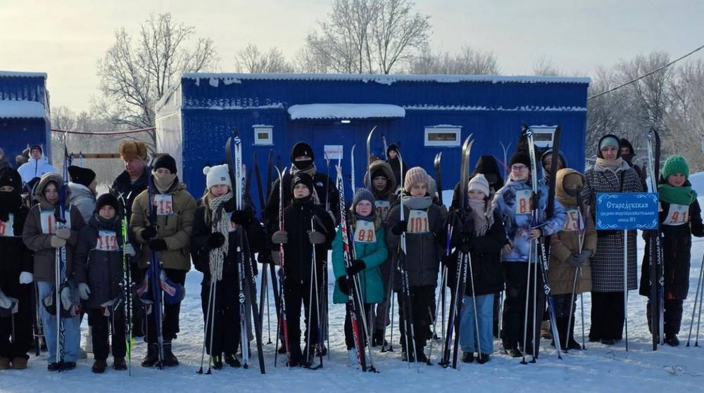 Мороз, солнце и спортивный дух: в Стародубе прошла «Лыжня России»