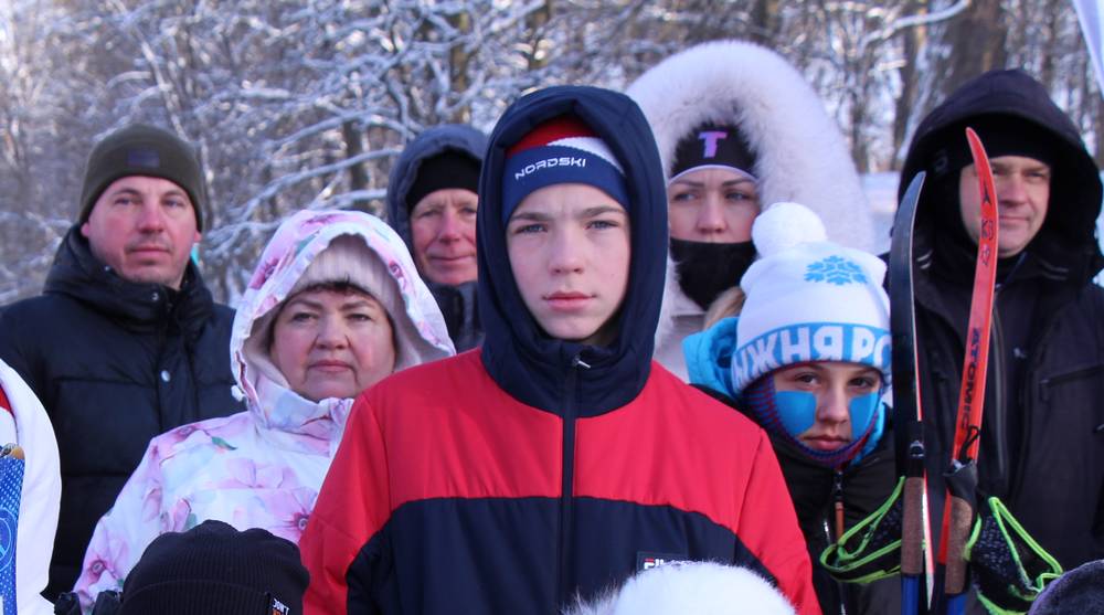 В Локте на гонку «Брасовская лыжня» вышли и стар и млад