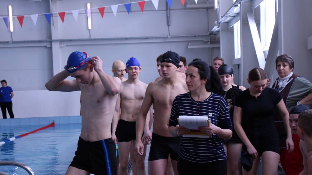 В новом бассейне брасовские ребята уже сдали нормы ГТО