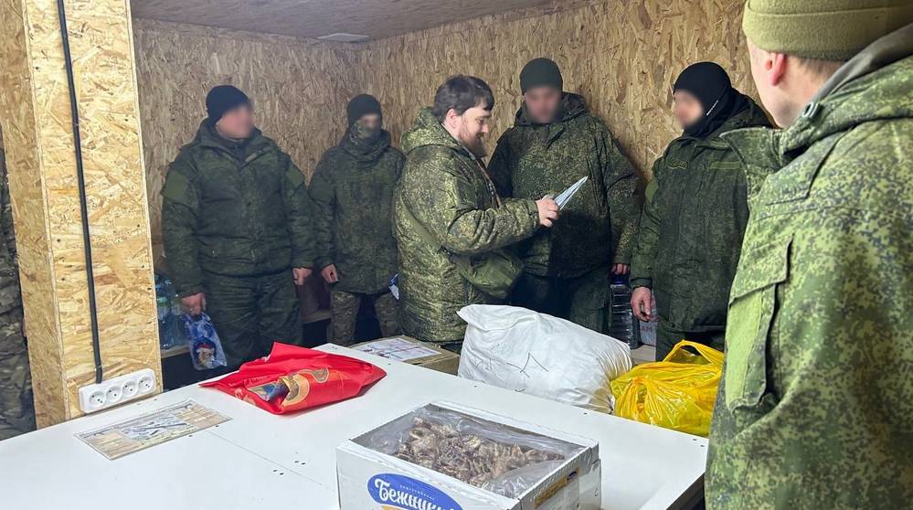 Руководитель военного отдела Брянской епархии посетил подразделение группировки «Север»