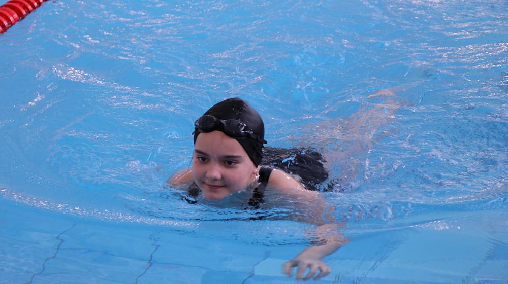 В новом бассейне брасовские ребята уже сдали нормы ГТО