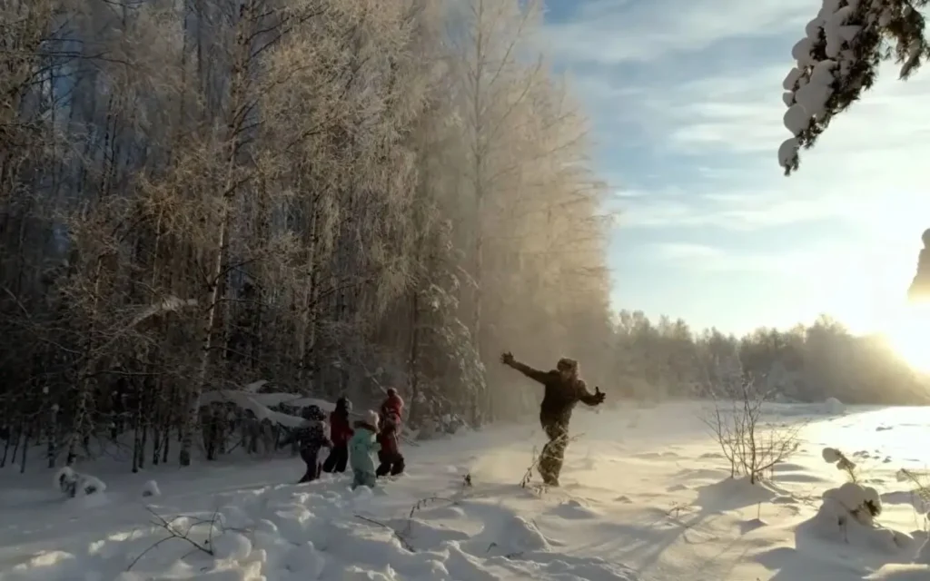 Австралийцы на ферме в Нижегородской области открыли для себя русскую зиму