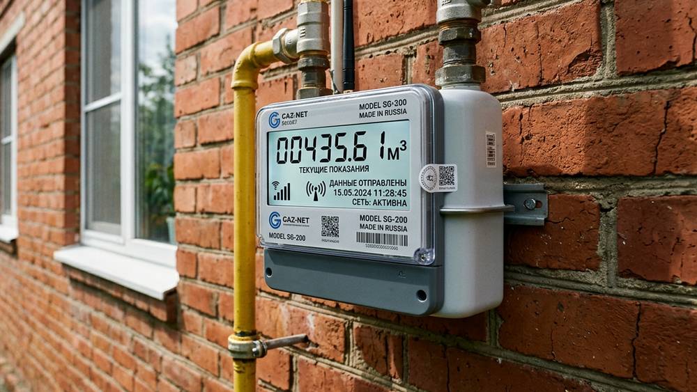 31 «умный» счетчик газа установили в Брянской области за первый месяц 2026 года
