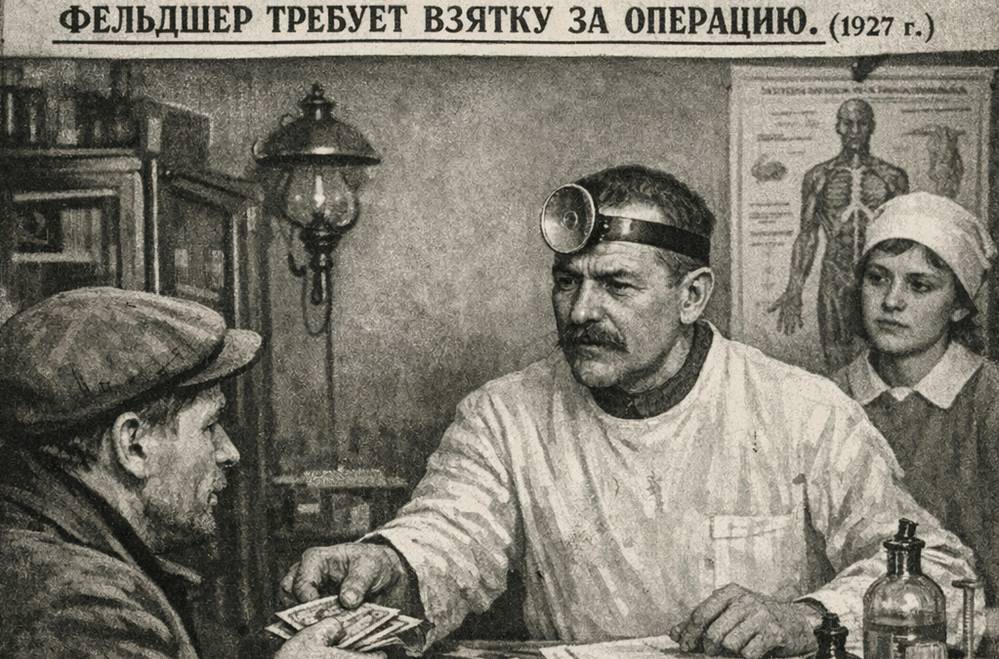 В суде рассказали, как век назад брянский фельдшер Перевозчиков вымогал взятки