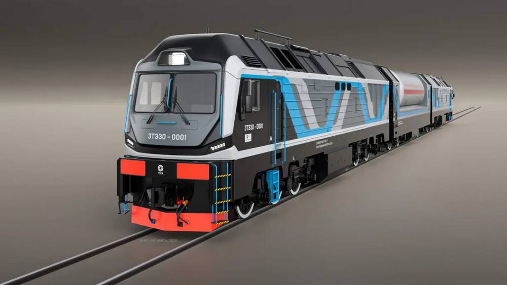 В Брянске начали строить первый российский газодизельный тепловоз