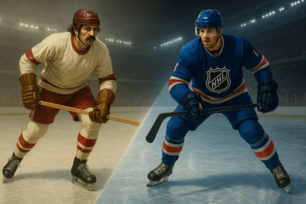 Как изменилась форма хоккеистов за последние 50 лет