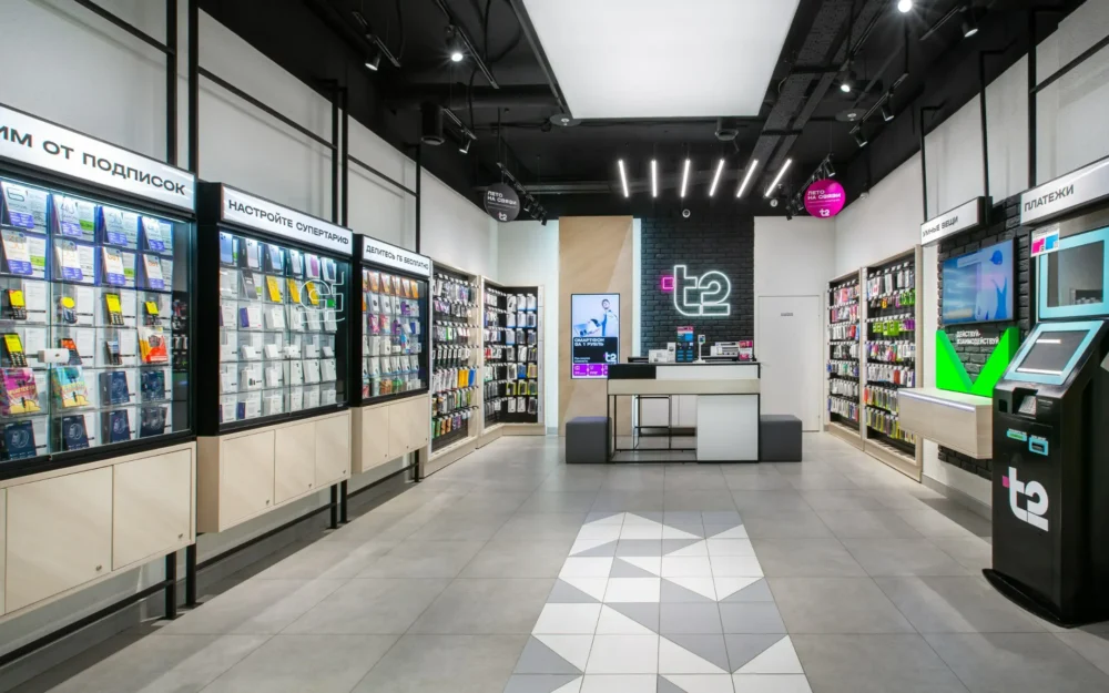 Т2 оборудует 620 салонов точками Wi-Fi в регионах ограничений интернета