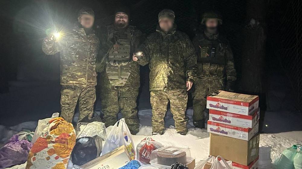 Руководитель военного отдела Брянской епархии посетил подразделение группировки войск «Север»