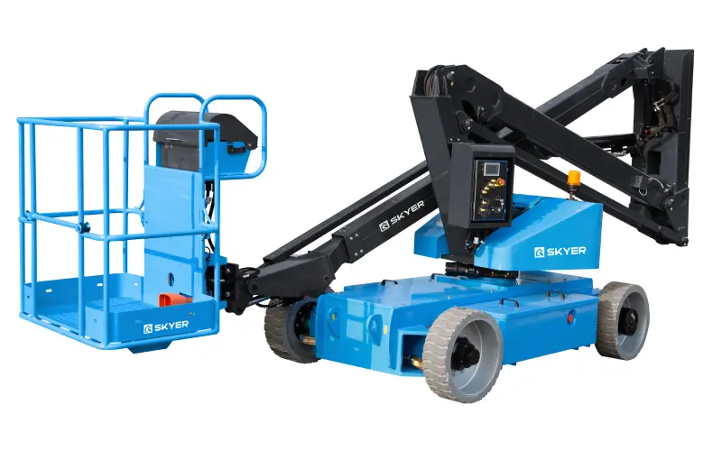 Самоходные коленчатые подъемники: особенности выбора и применения