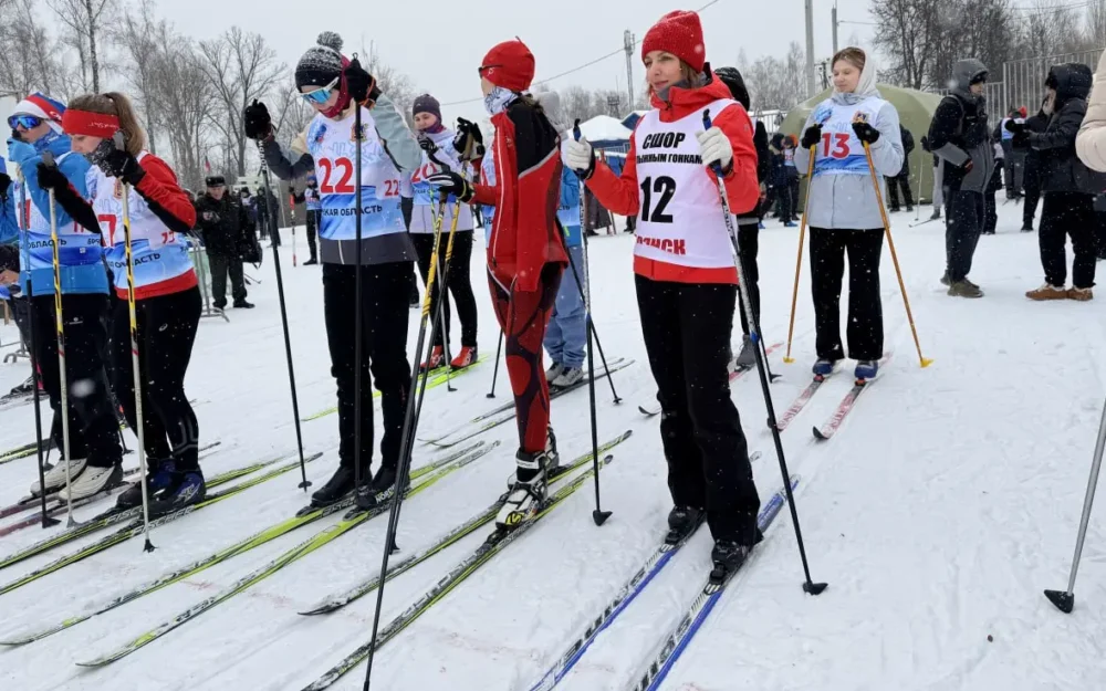 Брянские силовики провели лыжную гонку ко Дню защитника Отечества