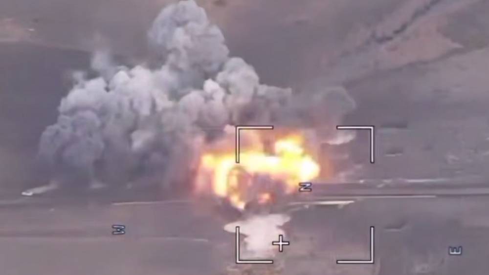 На позиции ВСУ сбросили бомбы с надписью «За Брянск»