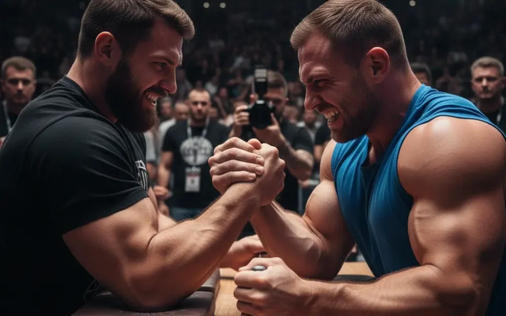 В Жуковке Брянской области стартовал турнир по армрестлингу