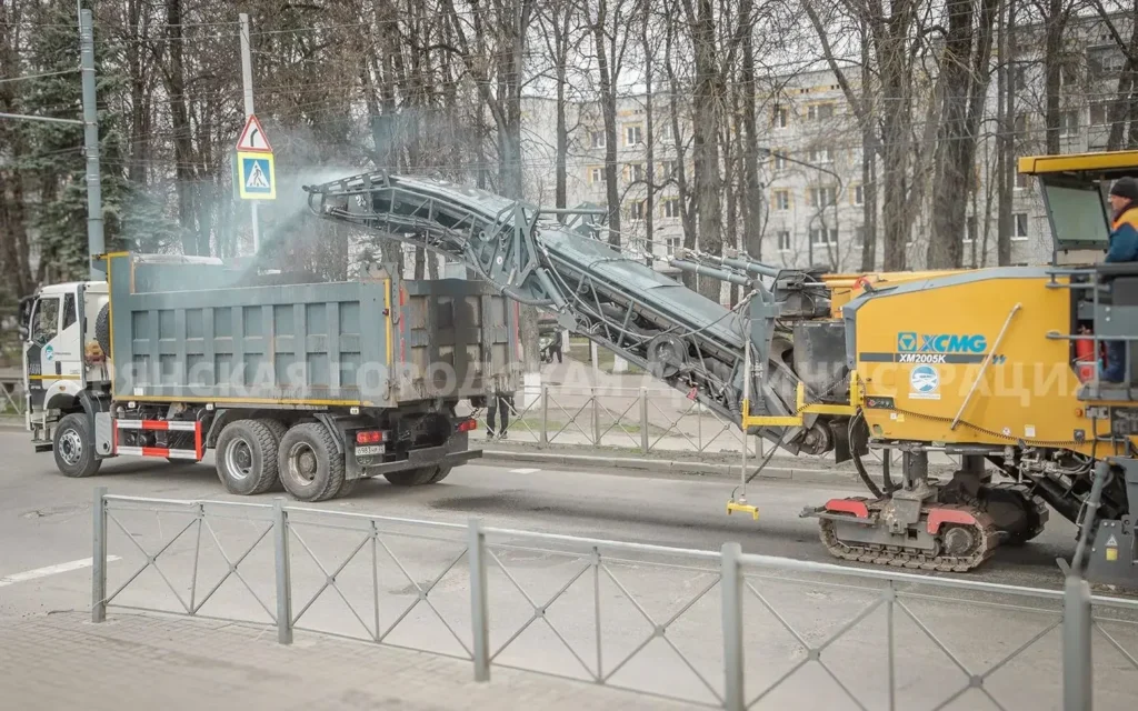 Брянские дорожники пустят старый асфальт на ремонт улиц в частном секторе