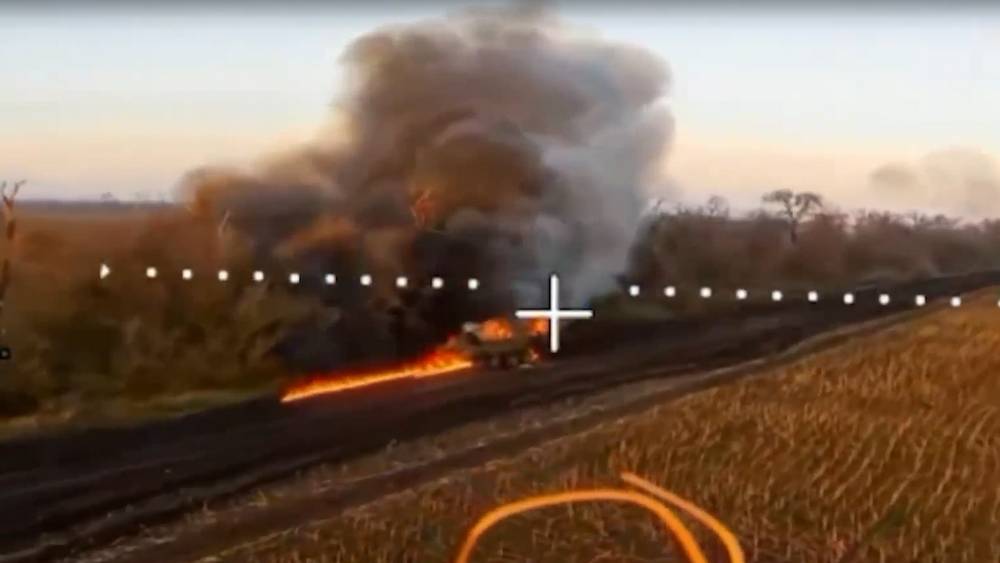 Четыре бомбы уничтожили пункт запуска БПЛА «Баба-яга» за брянской границей