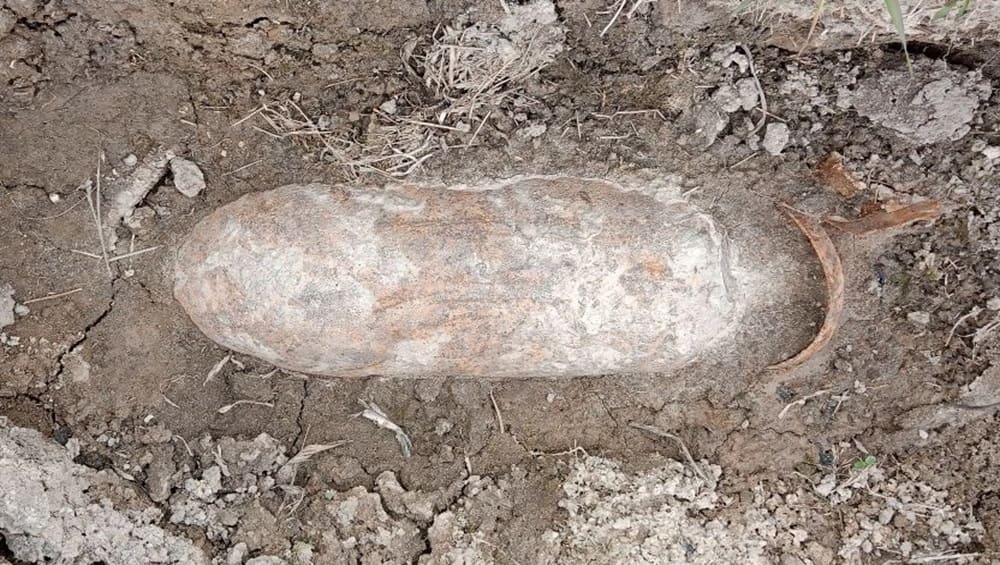 В Дятьковском районе предотвратили взрыв 100-килограммовой авиабомбы