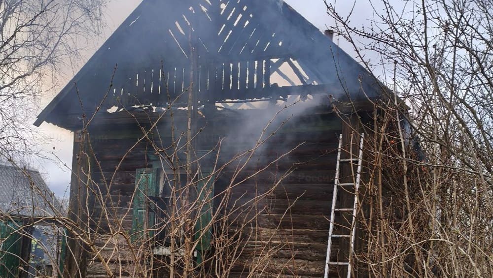 В Клинцовском районе при пожаре в жилом доме погиб мужчина