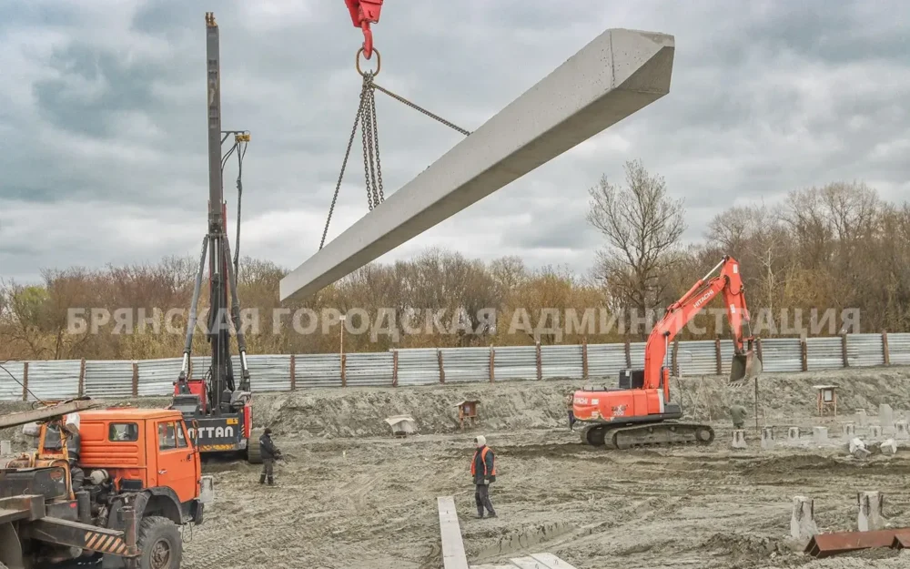 Подрядчик сорвал график строительства детсада на улице Бурова в Брянске