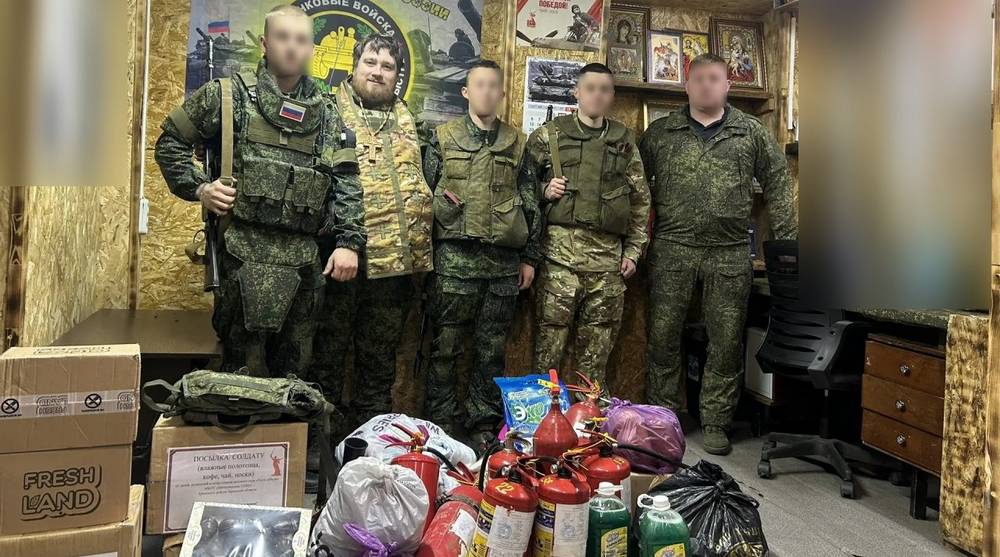 Руководитель военного отдела Брянской епархии посетил группировку «Север»