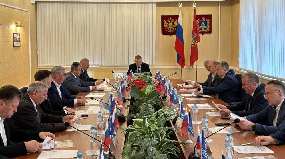 В Брянске состоялось заседание Президиума регионального политического совета «Единой России»