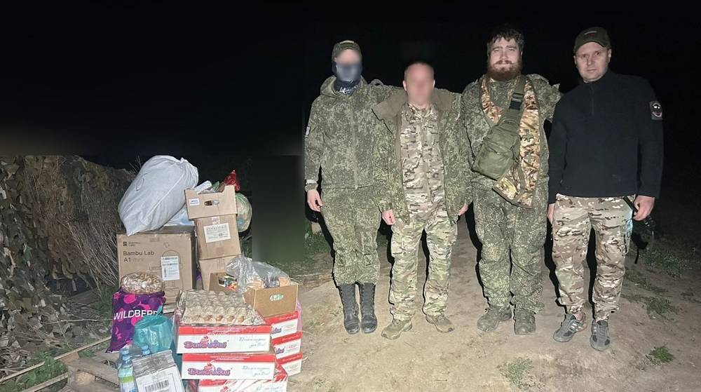 Военный священник благословил штурмовиков перед боевой операцией