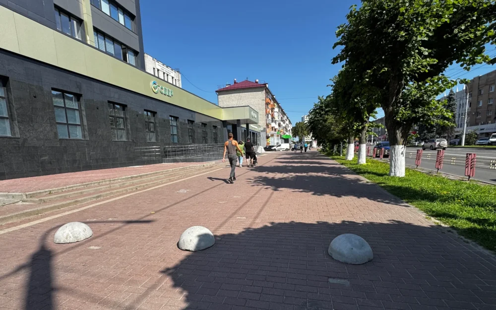 Недалеко от цирка в Брянске появится знак пешеходной дорожки