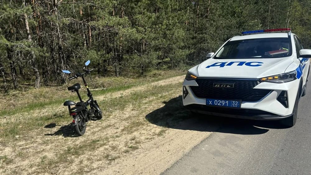В Новозыбкове Брянской области гаишники задержали пьяного гонщика