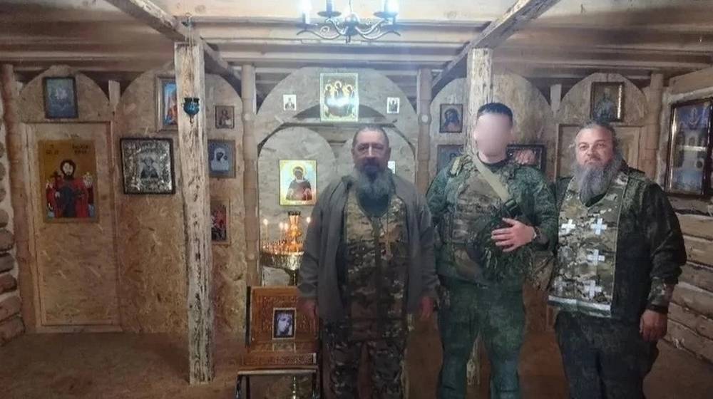 Военные священники Брянской епархии посетили воинов группировки «Север»