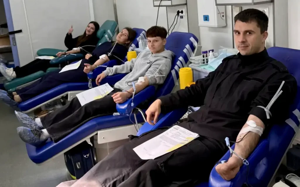 Молодёжная донорская акция собрала в Брянске 51 участника